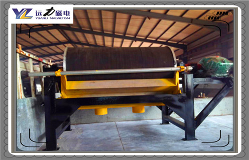 磁選機(jī)，磁選機(jī)磁性，半自動磁選機(jī)的磁源用極性交替排列永久磁鐵!