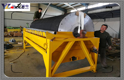 永磁磁選機，永磁筒式磁選機，江蘇永磁筒式磁選機生產廠家_磁鐵如何分布_江蘇永磁筒式磁選機生產廠家不吸鐵如何處理 