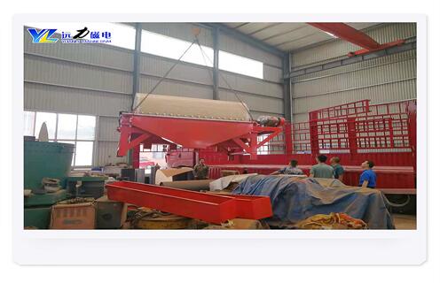 濰坊磁選機，濰坊磁選機廠的筒式磁選機具有強大的發展潛力_濰坊磁選機廠的筒式磁選機具有強大的發展潛力磁場一般為多少_磁塊如何排列