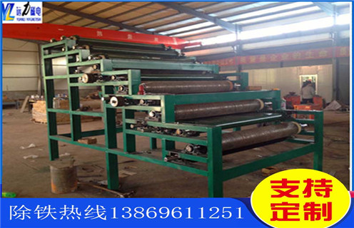 輥壓磁選機(jī)，輥壓磁選機(jī)產(chǎn)量不止提高一點(diǎn)_單傳動輥壓磁選機(jī)價格呈上升趨勢磁場一般為多少_磁塊如何排列