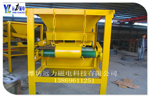 干式磁選機的應用 干式磁選機的應用