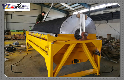 錳礦磁選機(jī)的工作原理圖解 錳礦磁選機(jī)的工作原理圖解